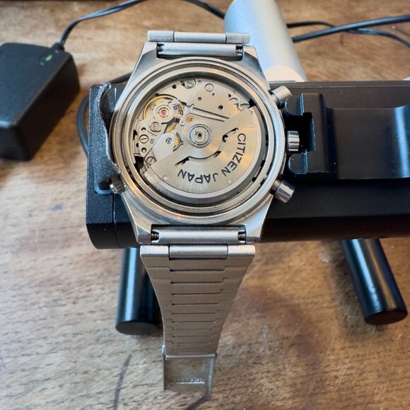 Citizen 67-9119 Spider Flyback 1970s Chronograph in NEW NOS Case EXCELLENT!!!!!! - Picture 11 of 12